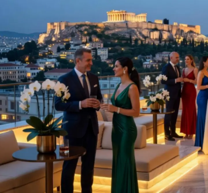 Εταιρικό gala event στην Αθήνα με cocktail networking